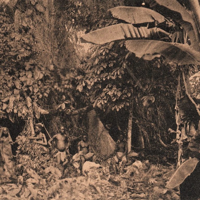 Postkarte, Société des Missions Africaines, Lyon, ca. 1900–1920. Fotograf unbekannt. Private Sammlung